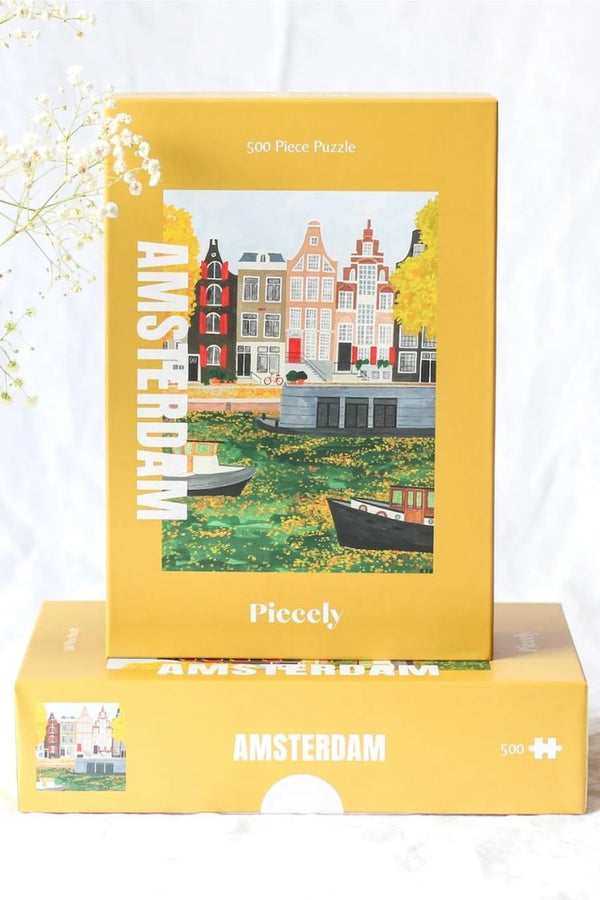 Puzzle 500 pièces 'Amsterdam' | PIECELY