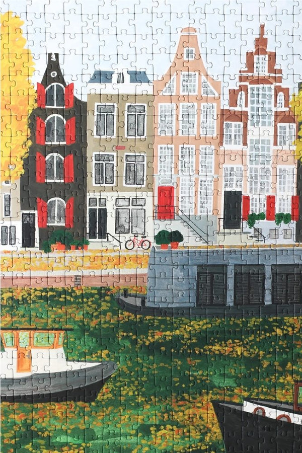Puzzle 500 pièces 'Amsterdam' | PIECELY