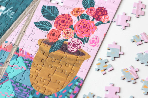 Puzzle 1000 pièces 'Cake & love' | PIECELY