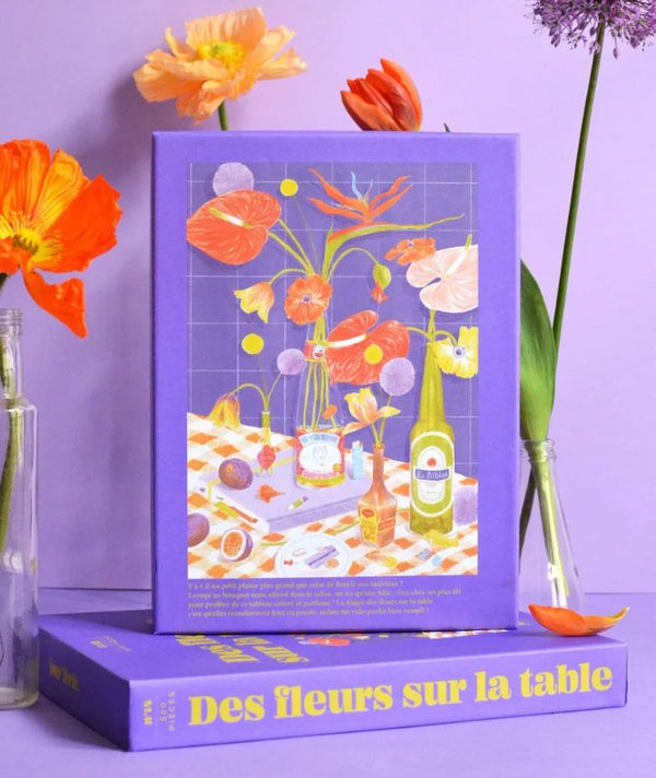 Puzzle 500 pièces 'Des fleurs sur la table' | JOUR FÉRIÉ