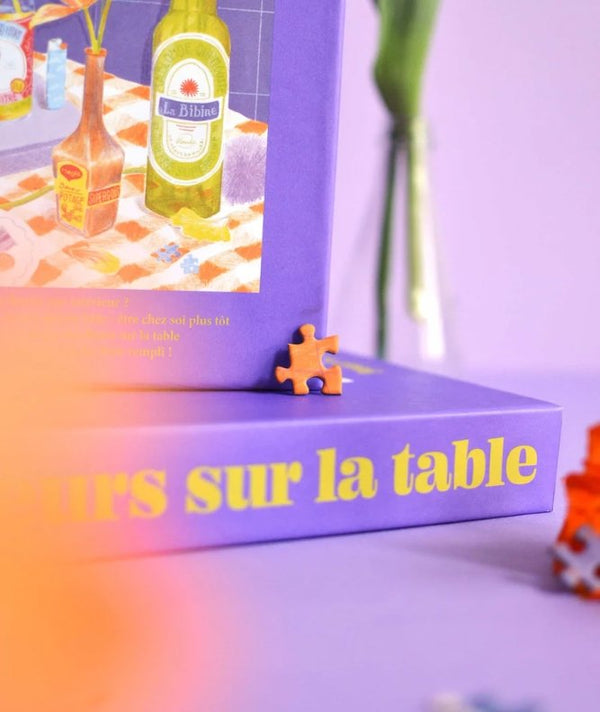 Puzzle 500 pièces 'Des fleurs sur la table' | JOUR FÉRIÉ