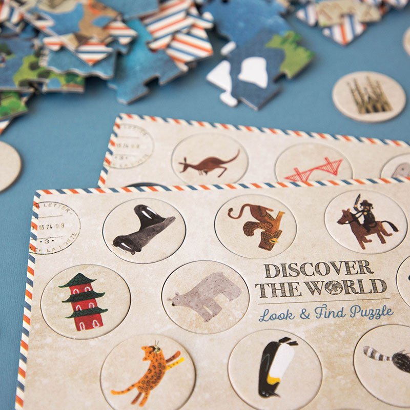 Puzzle enfant 'Discover the world' | LONDJI
