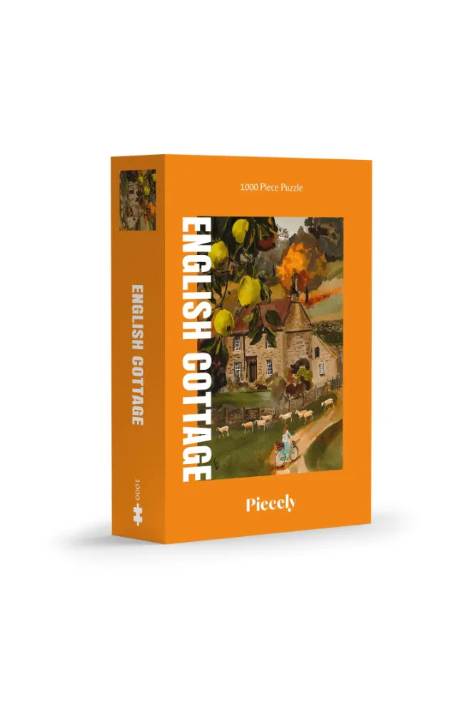 Puzzle 1000 pièces 'English Cottage' | PIECELY