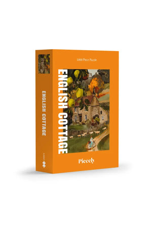 Puzzle 1000 pièces 'English Cottage' | PIECELY
