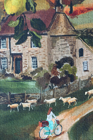 Puzzle 1000 pièces 'English Cottage' | PIECELY