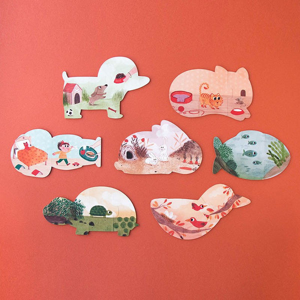 Puzzle enfant 'I love my pets' | LONDJI