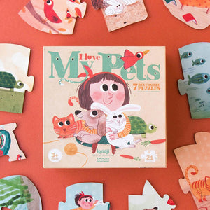 Puzzle enfant 'I love my pets' | LONDJI