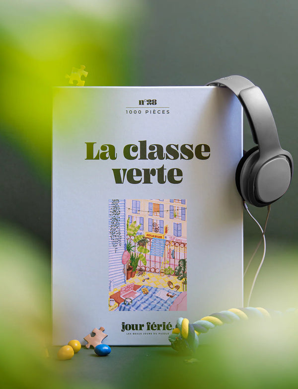 Puzzle 1000 pièces 'La classe verte' | JOUR FÉRIÉ