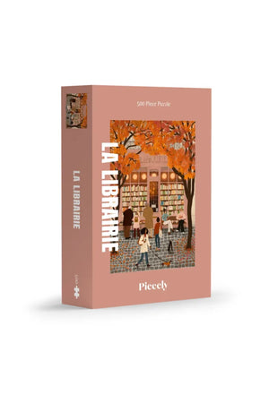 Puzzle 500 pièces 'La Librairie' | PIECELY