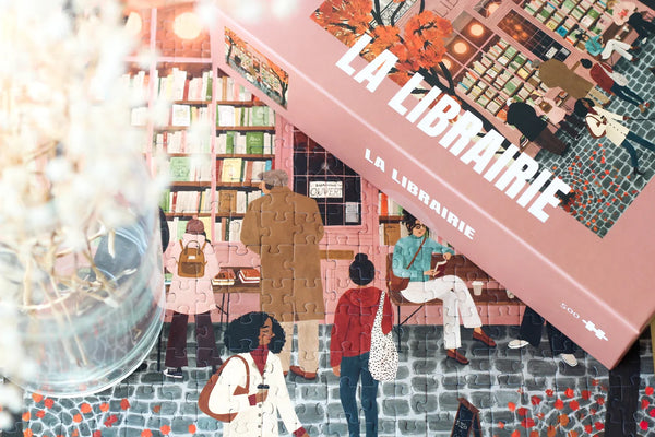 Puzzle 500 pièces 'La Librairie' | PIECELY