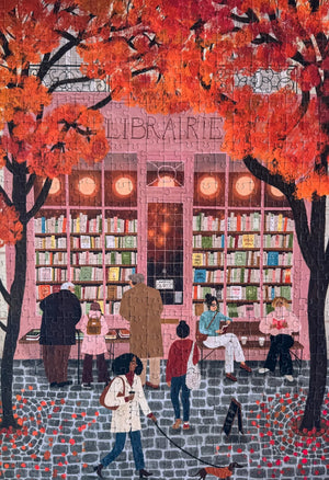 Puzzle 500 pièces 'La Librairie' | PIECELY