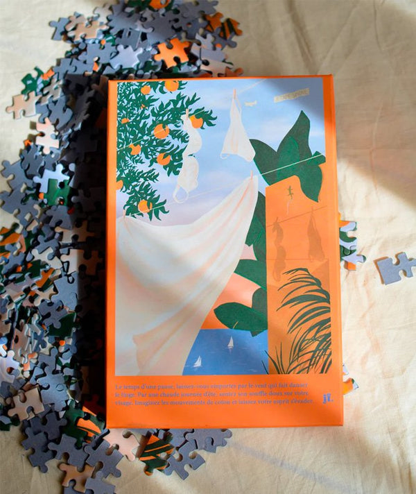 Puzzle 500 pièces 'La danse du linge' | JOUR FÉRIÉ