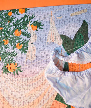 Puzzle 500 pièces 'La danse du linge' | JOUR FÉRIÉ
