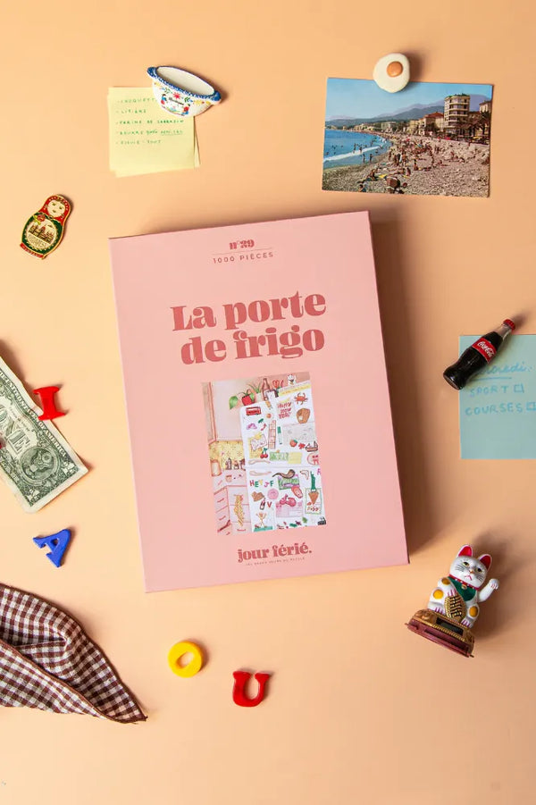 Puzzle 1000 pièces 'La porte de frigo' | JOUR FÉRIÉ