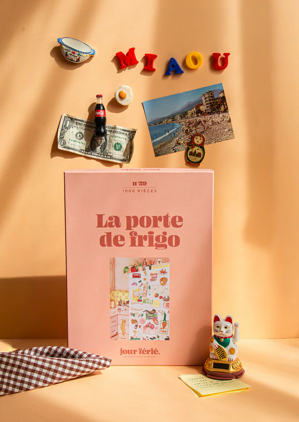Puzzle 1000 pièces 'La porte de frigo' | JOUR FÉRIÉ