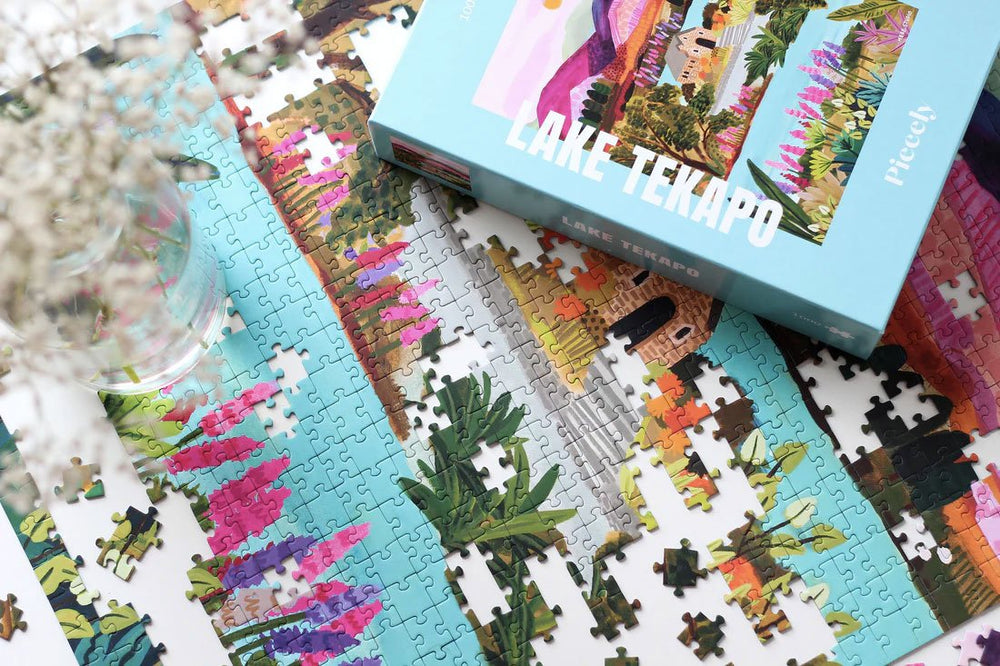 Puzzle 1000 pièces 'Lake Tekapo' | PIECELY