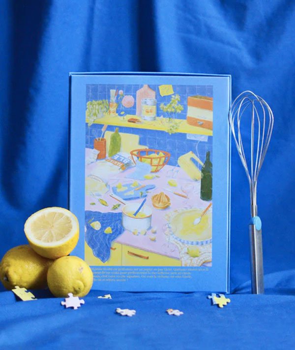 Puzzle 1000 pièces 'La tarte au citron' | JOUR FÉRIÉ