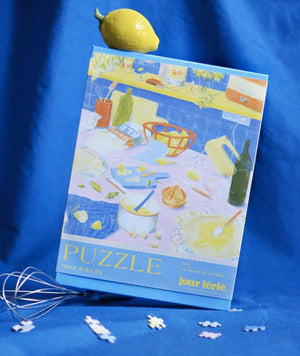 Puzzle 1000 pièces 'La tarte au citron' | JOUR FÉRIÉ