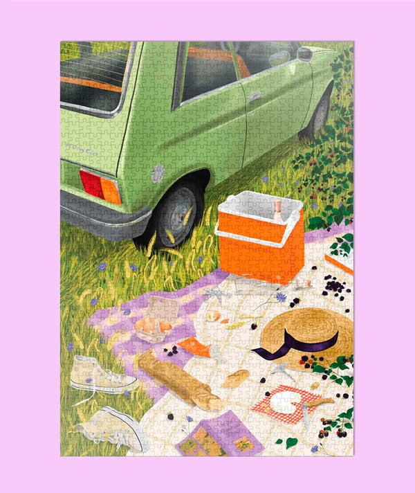 Puzzle 1000 pièces 'Le casse-croûte' | JOUR FÉRIÉ