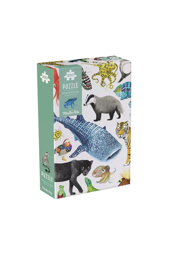 Puzzle 'Les animaux du monde' | MOULIN ROTY