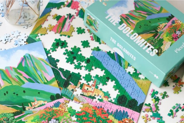 Puzzle 500 pièces 'Les Dolomites' | PIECELY