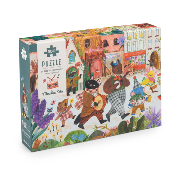 Puzzle 500 pièces 'Les Minouchkas' | MOULIN ROTY
