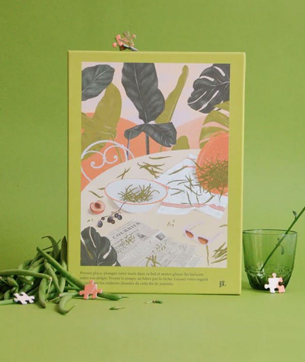 Puzzle 1000 pièces 'Les haricots verts' | JOUR FÉRIÉ