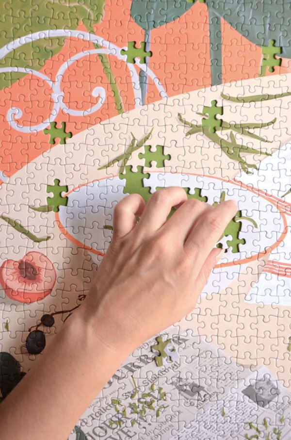 Puzzle 1000 pièces 'Les haricots verts' | JOUR FÉRIÉ