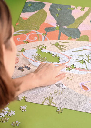Puzzle 1000 pièces 'Les haricots verts' | JOUR FÉRIÉ