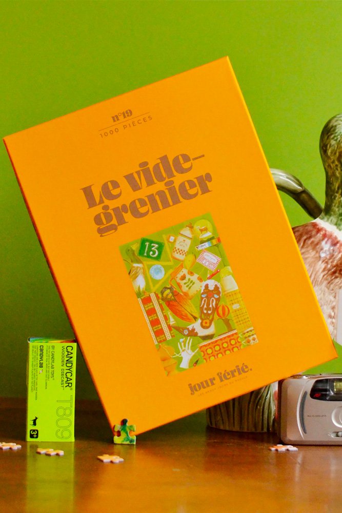 Puzzle 1000 pièces 'Le vide-grenier' | JOUR FÉRIÉ