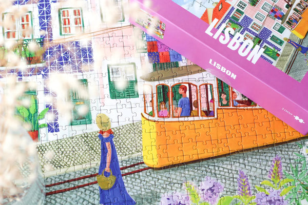 Puzzle 1000 pièces 'Lisbon' | PIECELY