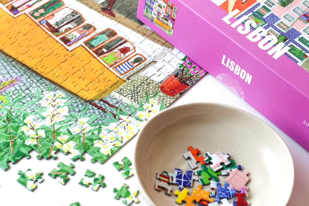 Puzzle 1000 pièces 'Lisbon' | PIECELY