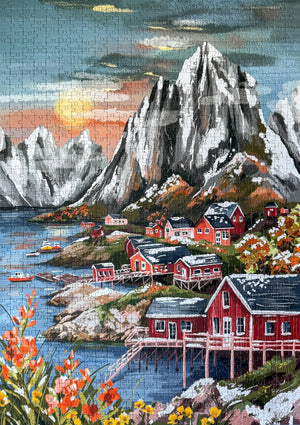 Puzzle 1000 pièces 'Lofoten Norway' | PIECELY