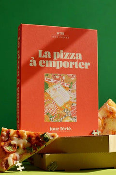 Puzzle 1000 pièces 'Pizza à emporter' | JOUR FÉRIÉ