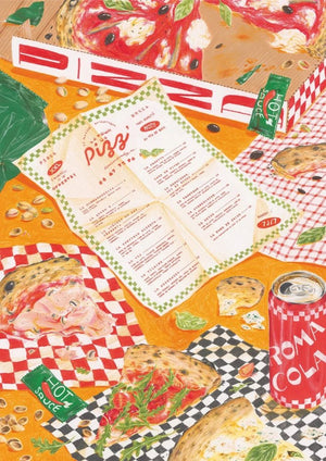 Puzzle 1000 pièces 'Pizza à emporter' | JOUR FÉRIÉ