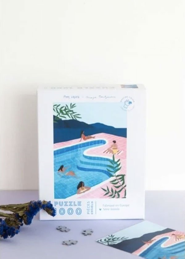 Puzzle 1000 pièces 'Pool Ladies' | LA PETITE ÉPICERIE