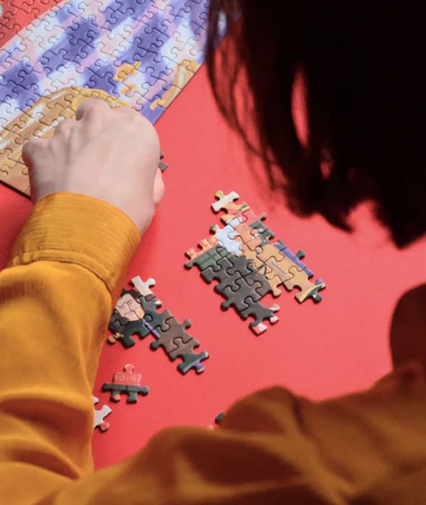 Puzzle 1000 pièces 'Regarder les gens' | JOUR FÉRIÉ