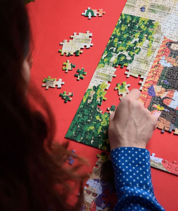 Puzzle 1000 pièces 'Regarder les gens' | JOUR FÉRIÉ