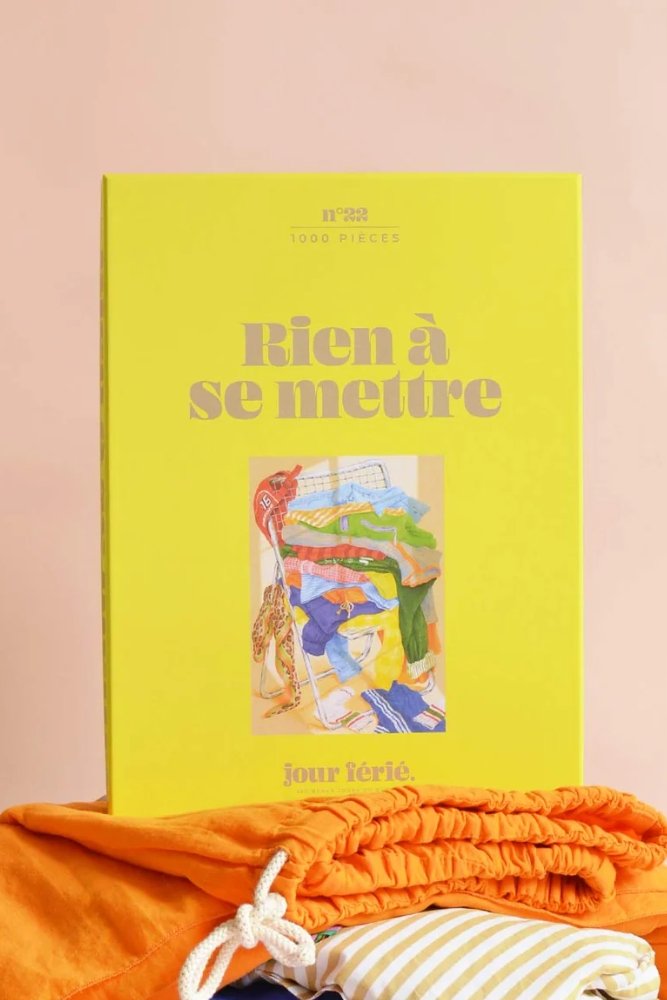 Puzzle 1000 pièces 'Rien à se mettre' | JOUR FÉRIÉ