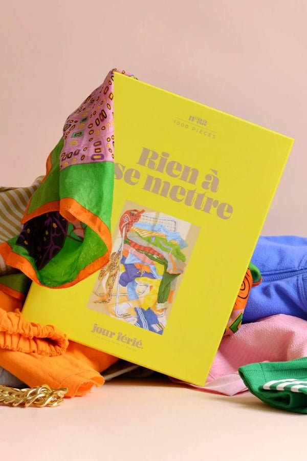 Puzzle 1000 pièces 'Rien à se mettre' | JOUR FÉRIÉ