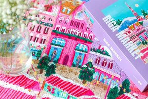 Puzzle 1000 pièces 'Riga market' | PIECELY