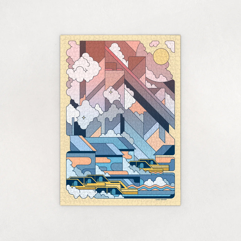 Puzzle 'Rush hour' par LSNR | JIGO ATELIER