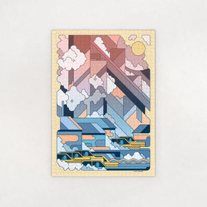 Puzzle 'Rush hour' par LSNR | JIGO ATELIER