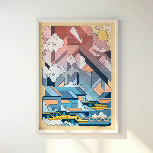 Puzzle 'Rush hour' par LSNR | JIGO ATELIER
