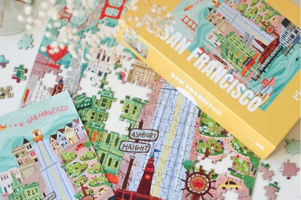 Puzzle 500 pièces 'San Francisco' | PIECELY