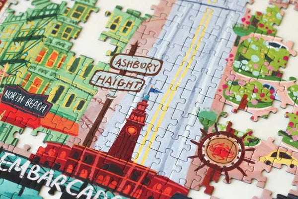 Puzzle 500 pièces 'San Francisco' | PIECELY