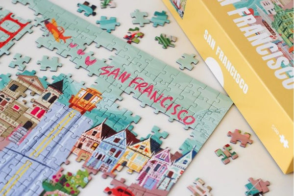 Puzzle 500 pièces 'San Francisco' | PIECELY