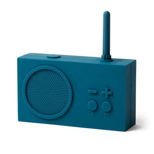 Radio - Enceinte Bluetooth Tykho 3 Bleu canard | LEXON