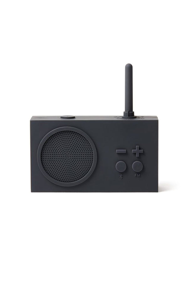 Radio - Enceinte Bluetooth Tykho 3 Gris sombre | LEXON