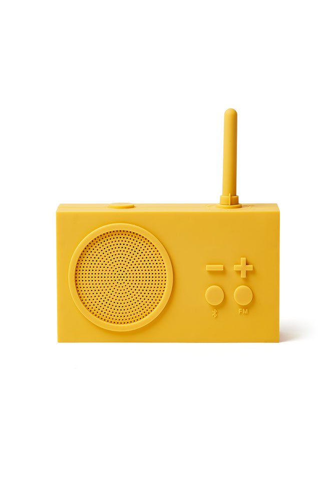 Radio - Enceinte Bluetooth Tykho 3 Jaune | LEXON